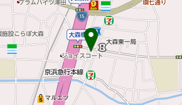 TBK美容室の地図画像