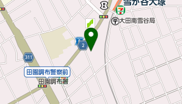 有限会社城南総合保険の地図画像