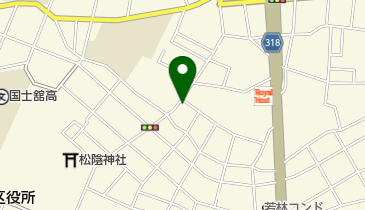 梅草庵本校の地図画像