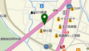 モイスティーヌ二子玉川サロンの地図画像