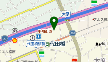 ミックスカールの地図画像