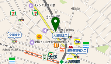 パナビア化粧品の地図画像