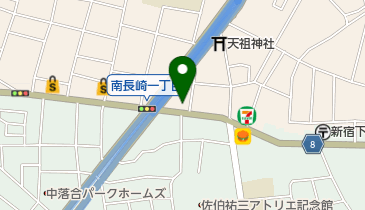 HAIRシータ(THETA)の地図画像