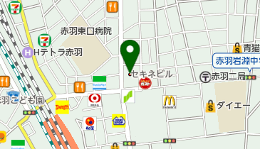株式会社マイライフプランニング赤羽支店の地図画像