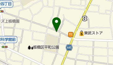 東京新聞ときわ台専売所」(板橋区-社会関連-〒174-0071)の地図