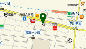 CPサロンROSAの地図画像