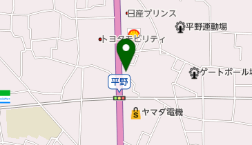愛心葬祭の地図画像
