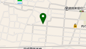 理容双葉の地図画像