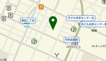 にじいろアニマルクリニックの地図画像