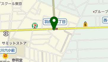 はごろも動物病院の地図画像