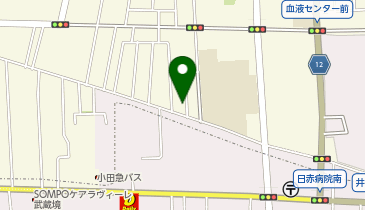 調布一樹会事務局の地図画像