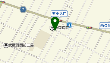 株式会社鈴建武蔵野支店の地図画像