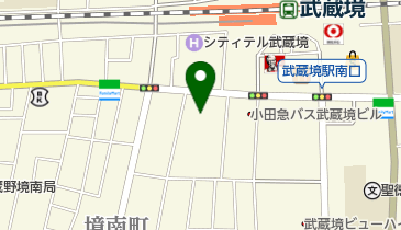 HairRic 武蔵境南口店の地図画像