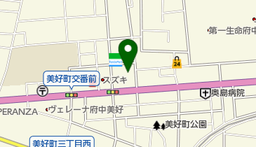 稲垣そろばん塾の地図画像