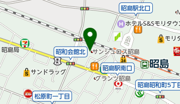 デイケアセンターASO昭島事業所の地図画像
