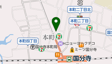 ビューティセンスの地図画像