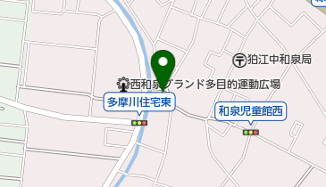 野毛山カレー食堂の地図画像