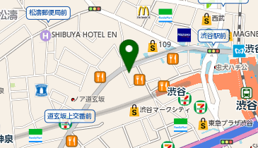 じゃんぱら渋谷道玄坂店の地図画像