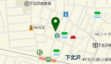ルモンド下北沢店の地図画像