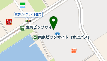 アルポルト東京ビッグサイト店の地図画像