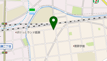 スマイルキッズ綾瀬園の地図画像