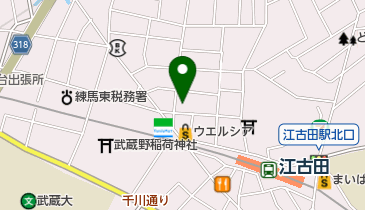コスモ薬局江古田店の地図画像