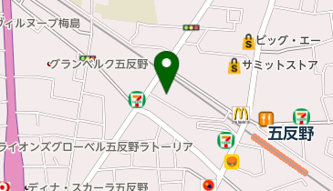 ヘアスタジオラットの地図画像