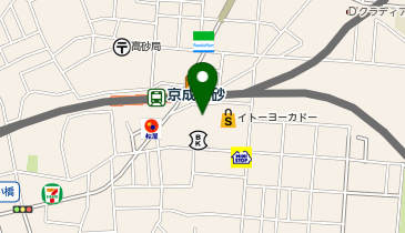 うさちゃんクリーニングイトーヨーカドー高砂店の地図画像