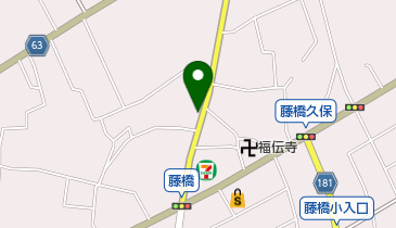 ヘアーサロン・ウエノの地図画像
