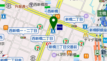 エイチアールディー株式会社東京支店の地図画像