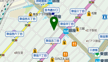 銀座NAGANOしあわせ信州シェアスペースの地図画像