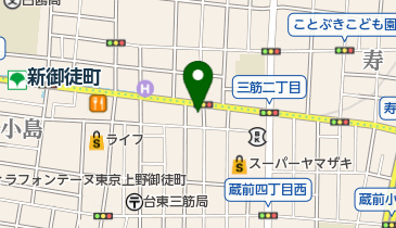 ハンザワモータースの地図画像