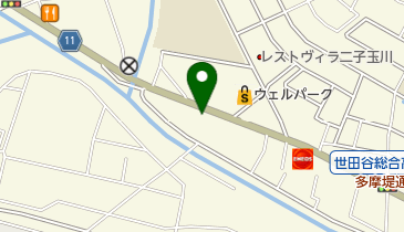 ポニークリーニング世田谷蒲田3丁目店の地図画像