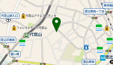 ア・ラ・フランセーズフランス語学校の地図画像