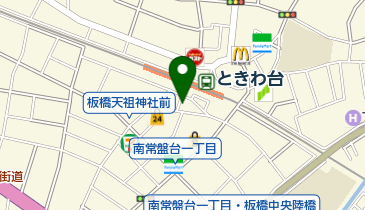 リーチ麻雀セブンクラブの地図画像