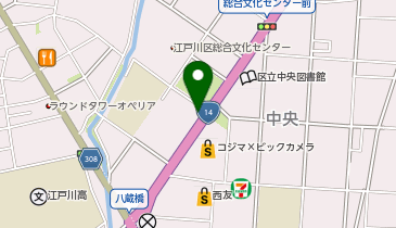 江戸川区医師会(一般社団法人)地域包括支援センターの地図画像