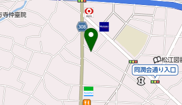 なの花調剤薬局の地図画像