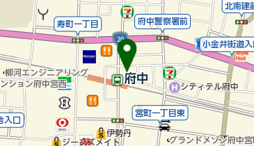 キョンファスタジオの地図画像