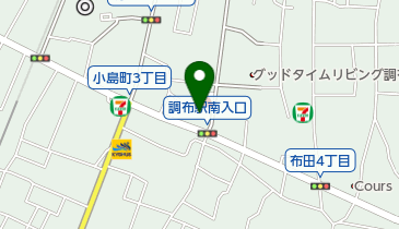 オーベル薬局調布南口店の地図画像