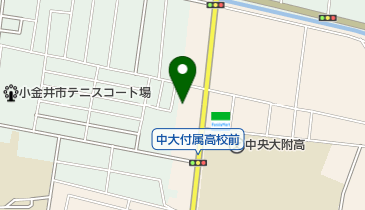 小金井市 貫井北町集会場の地図画像
