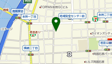 本所地域プラザBIGSHIPの地図画像