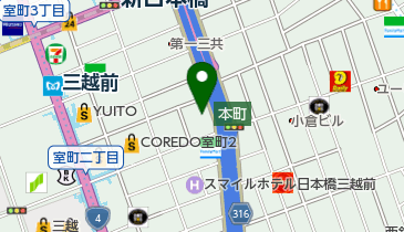 アステラス製薬株式会社本社の地図画像