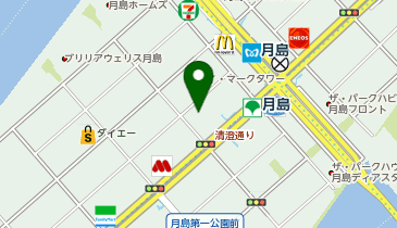 アニーマどうぶつ病院の地図画像