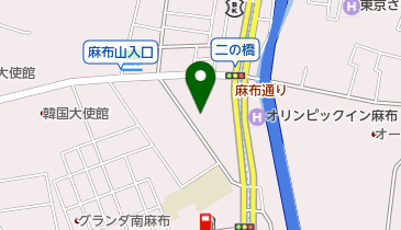 ペットメモリアル麻布称名寺の地図画像