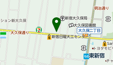 東京中央教会の地図画像