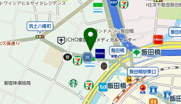 ウェルネスクリニック神楽坂の地図画像