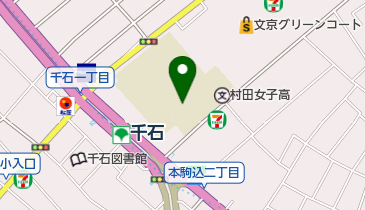 文京区 駕籠町小学校育成室の地図画像