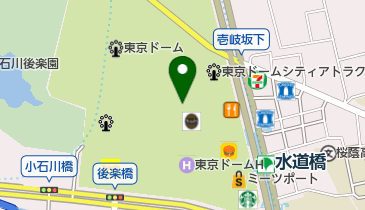 ピザーラエクスプレス東京ドーム店の地図画像