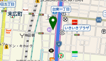 司化成工業株式会社の地図画像
