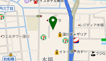 スイート・ピアティップネス木場の地図画像